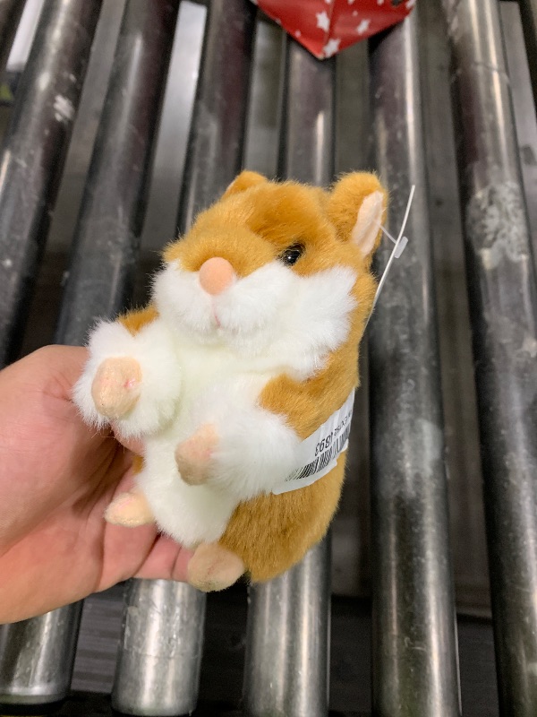 Photo 1 of Fadoofa Small Hamster Plush Stuffed Toy, 5.5 Inch (Yellow)