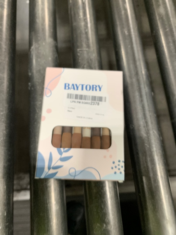 Photo 1 of BAYTORY 8Pcs Cute Retractable Erasable Gel Pens, Blue and Black Ink Pen with Eraser Clear, Smooth Writing Comfortable to Use for Note Taking Marking Planner Crossword Puzzles (Coffee)