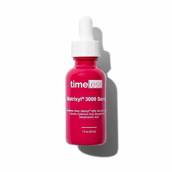 Photo 1 of Timeless Skin Care Matrixyl 3000 Serum - Personal Care Face Serum Supports Hydration - with Hyaluronic Acid - Fragrance-Free - for Skin Care - 1 oz