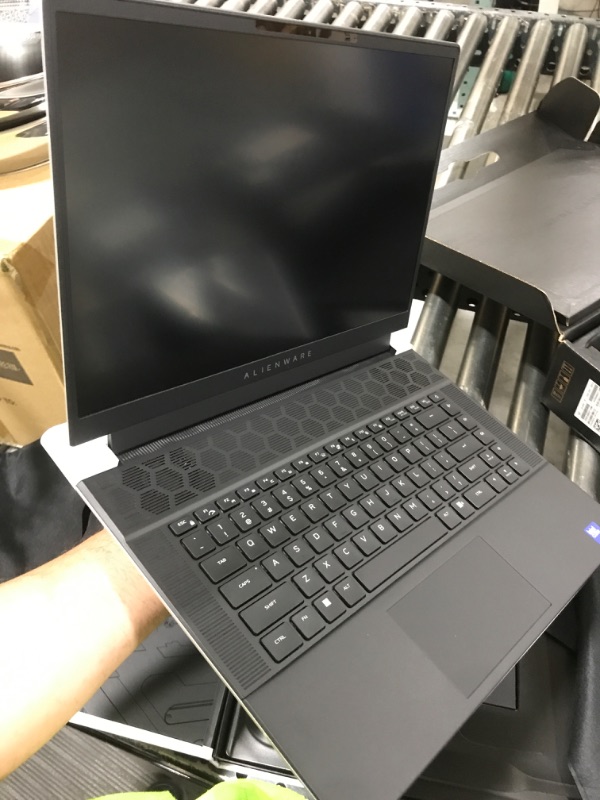 Photo 1 of Alienware X16 R2 Gaming Laptop - 16-inch QHD+ 240Hz 3ms Display, Intel Core Ultra 7-155H, 16GB LPDDR5X RAM, 1TB SSD, NVIDIA GeForce RTX 4070 8GB GDDR6, Windows 11 Home, Onsite Service - Lunar Silver
