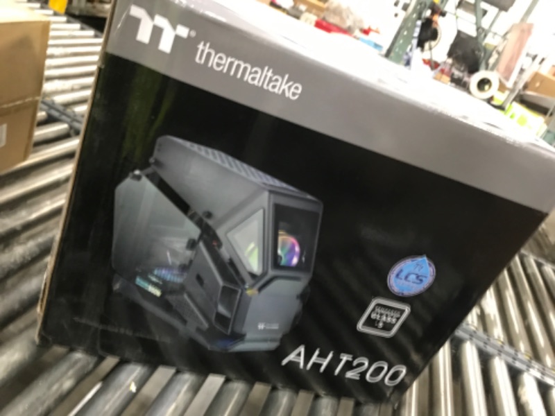 Photo 1 of Thermaltake AH-370 Liquid-Cooled PC (AMD Ryzen 7 3700X, RTX 3070, 16GB RGB 3600Mhz DDR4 ToughRAM RGB Memory, 1TB Gen4 NVMe M.2, WiFi, Win 10 Home) Gaming Desktop Computer AHT2-B550-A37-LCS