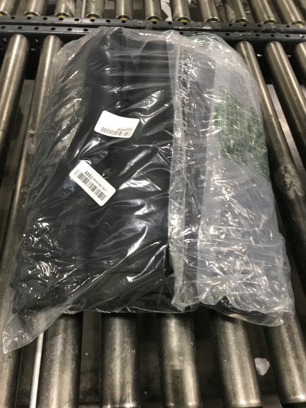 Photo 1 of Sanceor Black Extra Long Curtains with Soft Texture,20ft Length,Grommet Top Decorative Silk Drapes Privacy for 2 Story House,Great Room, High Ceiling (1 Panel,52 x 240 Inch)