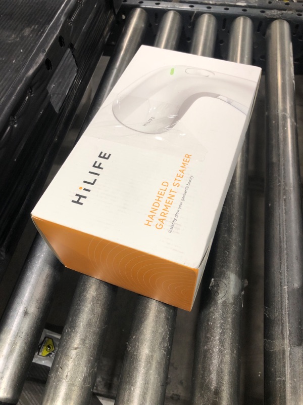 Photo 1 of HiLIFE Steamer for Clothes, Handheld Clothes Steamer with Large 300ml Tank, 1100W Strong Power, 30S Fast Heat-up, Garment Fabric Wrinkle Remover, Portable & Compact Travel Size ONLY FOR 120V (White)