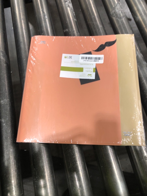Photo 1 of Mr. Pen- Plastic Folders with Pockets and Prong, 5 Pack, Vintage Colors, Pocket Folders, Folders with Prongs, File Folders with Fasteners, 2 Pocket Folder, Folder with Pockets, Back to School Supplies