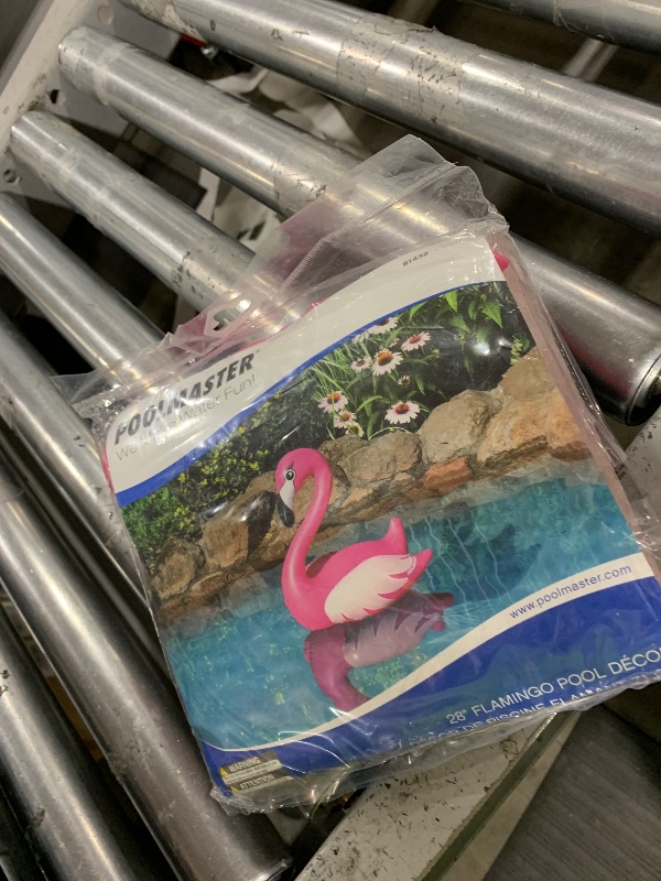 Photo 1 of Poolmaster 81432 Floating Swimming Pool Décor and Backyard Décor, Flamingo