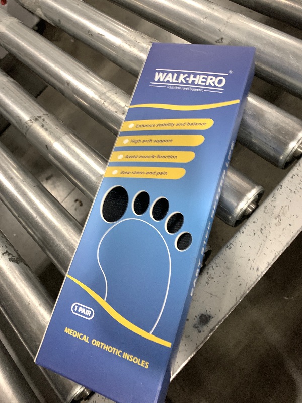 Photo 1 of Plantar Fasciitis Relief - Arch Support Insoles for Men Women, Shoe Inserts for Flat Feet, Orthotic Shoe Insoles All-Day Energy and Comfort with Every Step (Mens 12-12 1/2 | Womens 14-14 1/2)