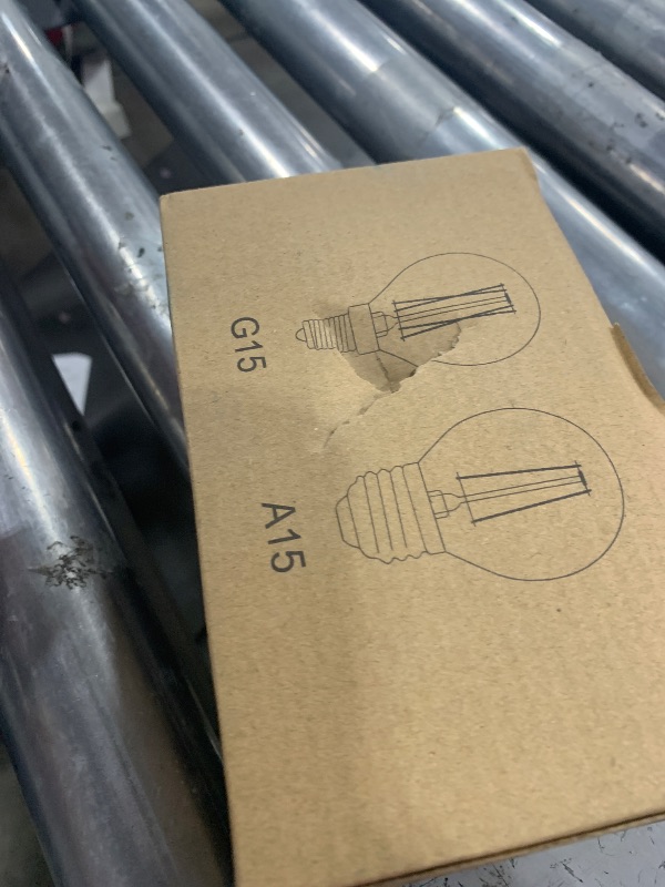 Photo 1 of AIELIT Dimmable 2 Watt Globe Frosted LED Light Bulbs 25W Equivalent, Soft White 3000K, A15/A50 LED Bulb, E26 Medium Base, Antique Filament Edison Decorative Bulb for Chandelier, Ceiling Fan, 3-Pack