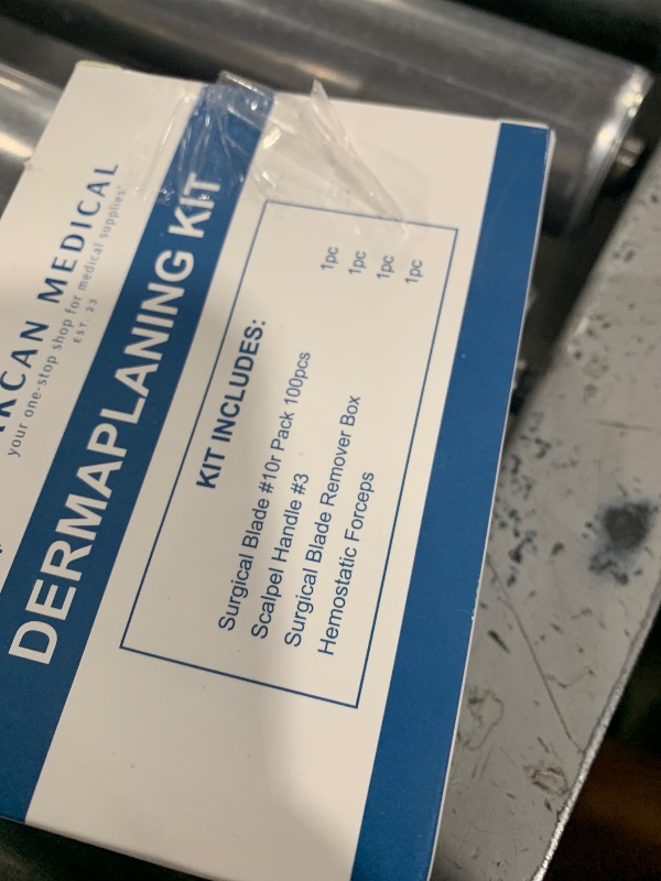 Photo 1 of 10R Dermaplaning Professional Kit Includes:10R Dermaplaning Scalpel Blades (100 Pack), Scalpel Handle No. 3, Scalpel Blade Remover, Hemostat Forceps