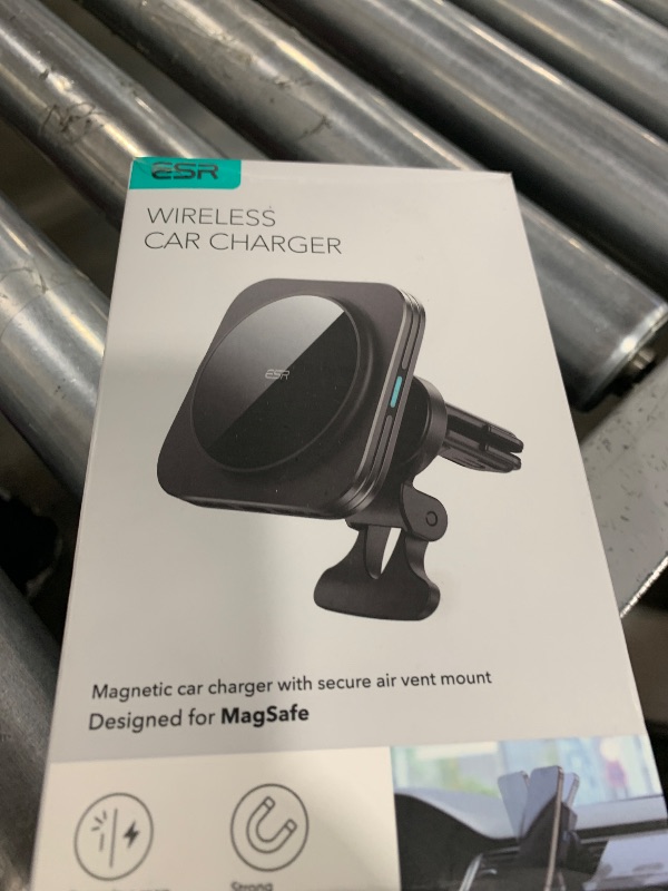 Photo 1 of ESR for MagSafe Car Mount Charger, 15W Magnetic Wireless Car Charger, Compatible with MagSafe Car Charger,Air Vent Dashboard Phone Holder Mount for iPhone 16 15 14 13 12, Galaxy S25, Fast Charging