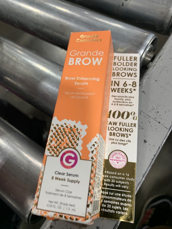 Photo 1 of Grande Cosmetics GrandeBROW Brow Enhancing Serum, 8 Week Starter Supply , 0.05 Fl Oz (Pack of 1)
