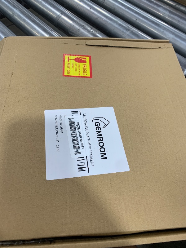 Photo 1 of 12" Whirlpool Microwave Glass Plate Replacement W11367904 W11291538 W10337247 W11443145, Compatible with Whirlpool Microwave Glass Turntable Plate WMH31017 WML55011 Whirlpool 12 Inch Microwave Plate