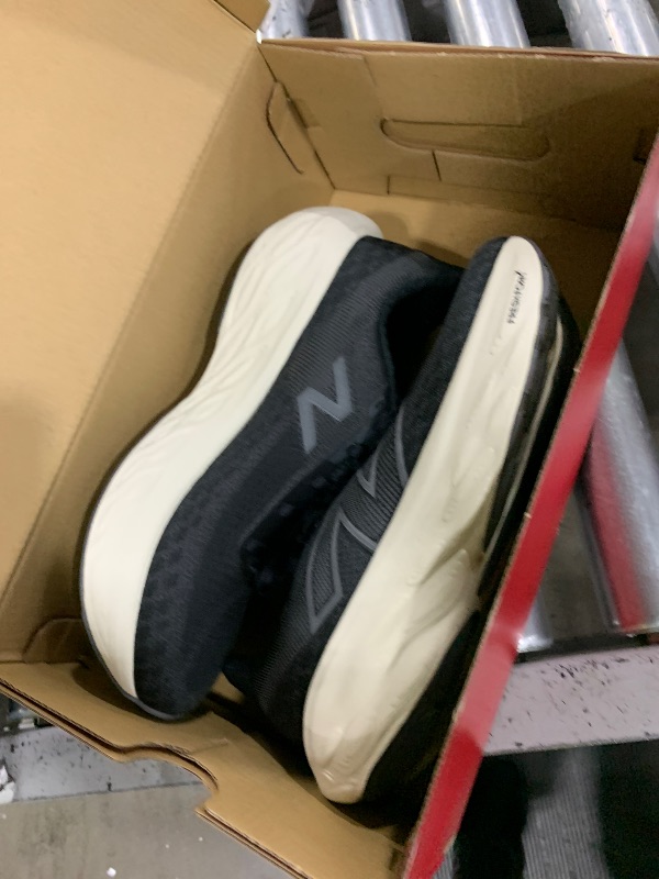 Photo 1 of New Balance Women's Fresh Foam X 1080 V14 Running Shoe, Black/Phantom/Sea Salt, 8 X-Wide