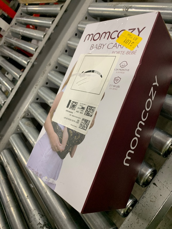 Photo 1 of Momcozy Baby Carrier - Ergonomic, Cozy and Lightweight Carrier for 7-44lbs, Effortless to Put On, Ideal for Hands-Free Parenting, Enhanced Lumbar Support, Purehug for Infant to Toddler, Khaki