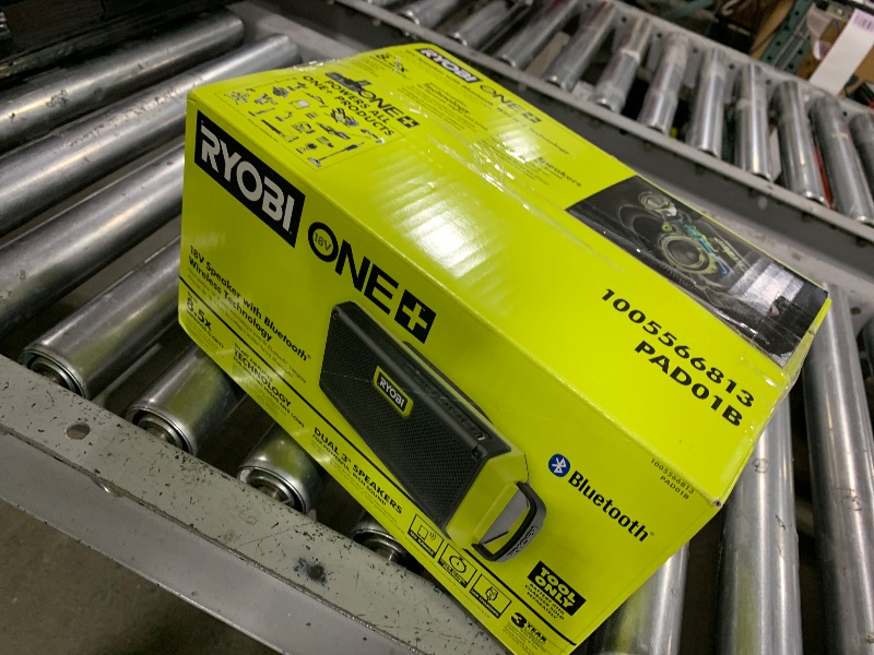Photo 1 of RYOBI 18V ONE+ Bluetooth Speaker (Tool-Only)