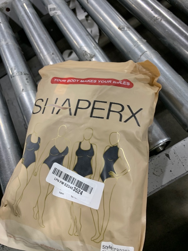 Photo 1 of SHAPERX Women's Fajas Colombianas Tummy Control Shapewear Postpartum Full Body Shaper Butt Lifter Bodysuit, SZ7302-Black-2XL
