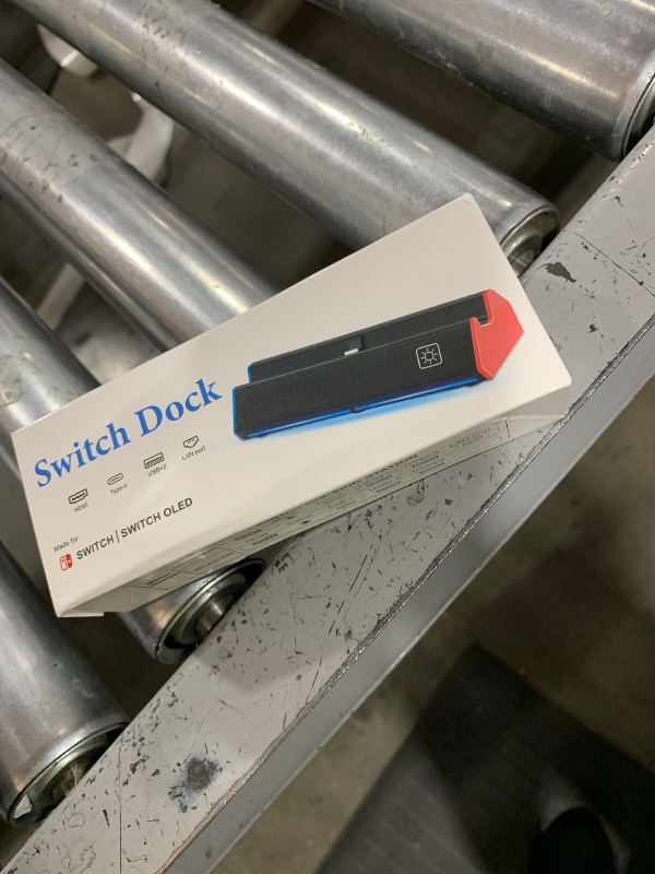 Photo 1 of iPLYGAM Switch Dock for Nintendo Switch1/OLED, Portable Switch Docking Station with 4K HDMI/USB Port/Type Port, Replacement for Nintendo Dock Charging Stand (NO Cable Included)