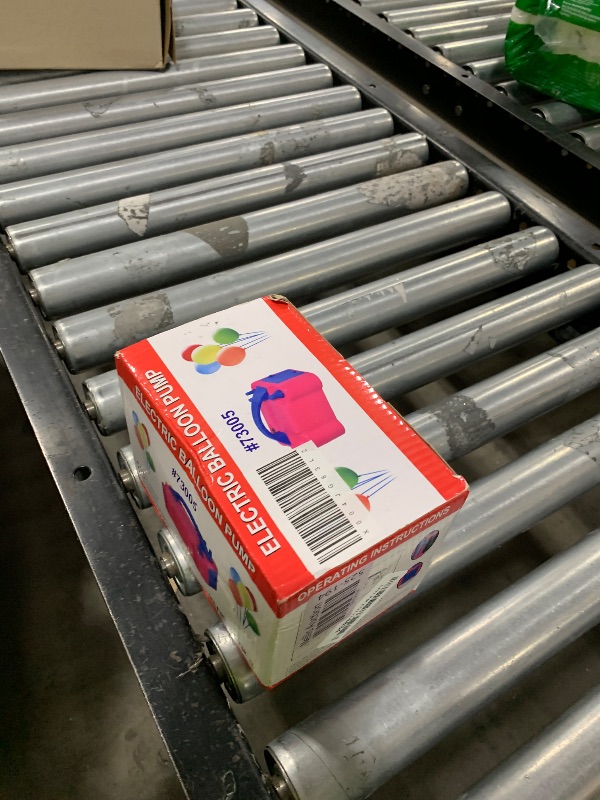 Photo 1 of FLSEPAMB Balloon Pump, Electric Balloon Pump,Portable Dual Nozzles Electric Balloon Air Pump 110V 600W, Electric Balloon Inflator with Tying Tool, Colored Ribbons for Party Decoration
