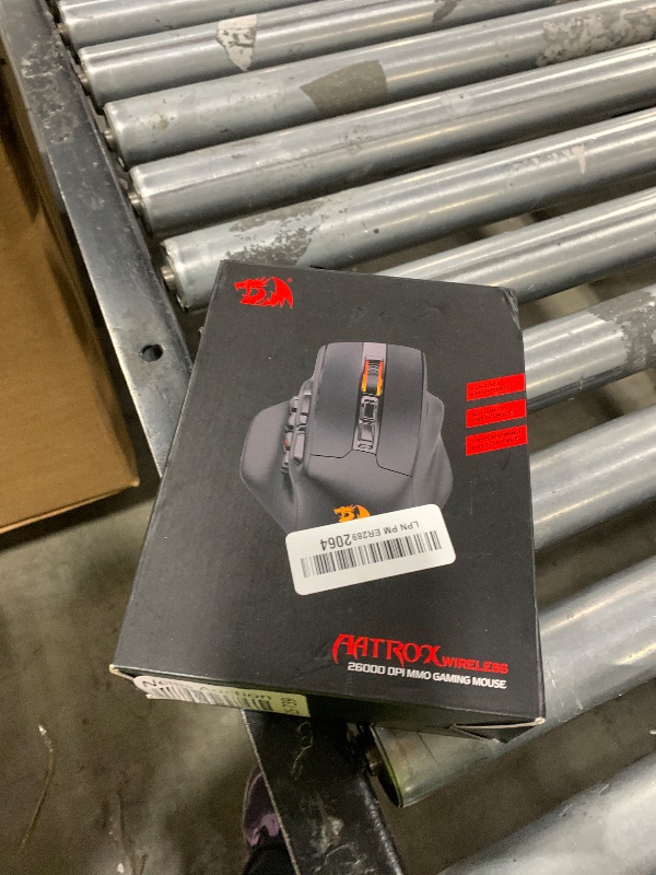 Photo 1 of Redragon M811 PRO Wireless MMO Gaming Mouse, 15 Programmable Buttons RGB Gamer Mouse w/Ergonomic Natural Grip Build, 10 Side Macro Keys, Software Supports DIY Keybinds & Backlit