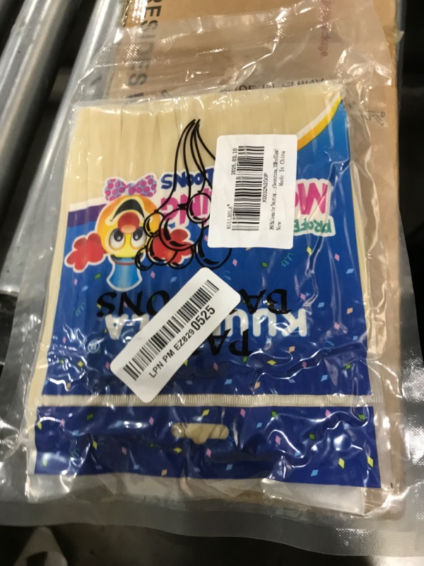 Photo 1 of 100Pcs clear 260 Balloons Clear Long Skinny Latex Balloon for Animal Ballons, Premium Quality Balloons for Beginners Baloons Making Kid's Carnivals Party Decoartion