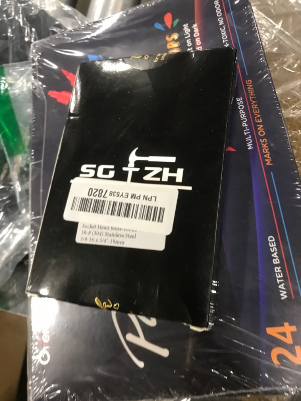 Photo 1 of 3/8-16 x 3/4" Socket Head Cap Screws Bolts, 10Pcs 304 Stainless Steel 18-8, Allen Socket Hex Drive, Full Thread, Bright Finish by SG TZH(with Hex Spanner)
