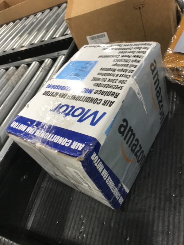 Photo 1 of Condensor Electric Motor 5KCP39BGS069S, 1/10hp, 0.75 amps, 1100 RPM, 60HZ, 208-230V, Condenser Fan Motor Replacement for Fasco # G3907, GE 3907, Genteq # 3S001, Dayton # 6DLL0 + Capacitor