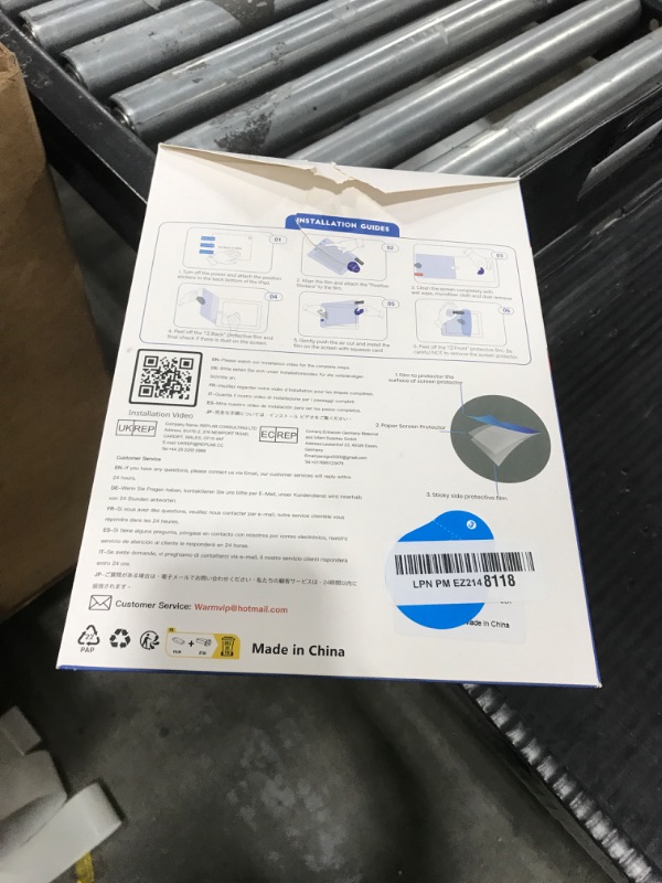 Photo 1 of XIRON 2 Pack Paper Screen Protector for iPad A16 11th Gen 2025/10th Generation 2022(10.9 Inch), Matte PET Film for iPad 11"/10.9-inch, Write and Draw Like on Paper, Anti-Glare & Anti-Scratch