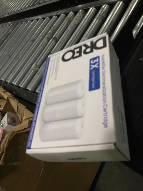 Photo 1 of Dreo Demineralization Cartridge 3-Pack for Humidifiers, Compatible with Dreo Humidifiers HM512S/713/713S, Prevent Mineral Build-up, Filter Hard Water, Eliminate White Dust