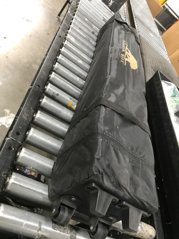 Photo 1 of Golden Bear Newport 10'x10' Straight-Leg Canopy with Wall
