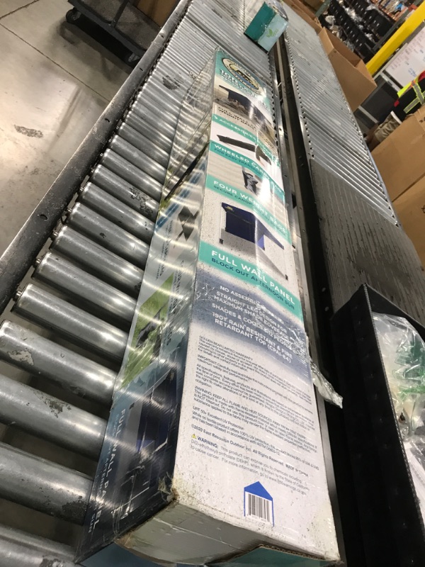 Photo 1 of Golden Bear Newport 10'x10' Straight-Leg Canopy with Wall
