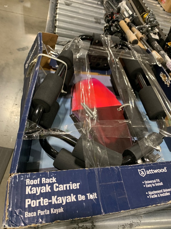 Photo 1 of Attwood 11441-4 Kayak J-Style Roof Rack Carrier Kit, One Size