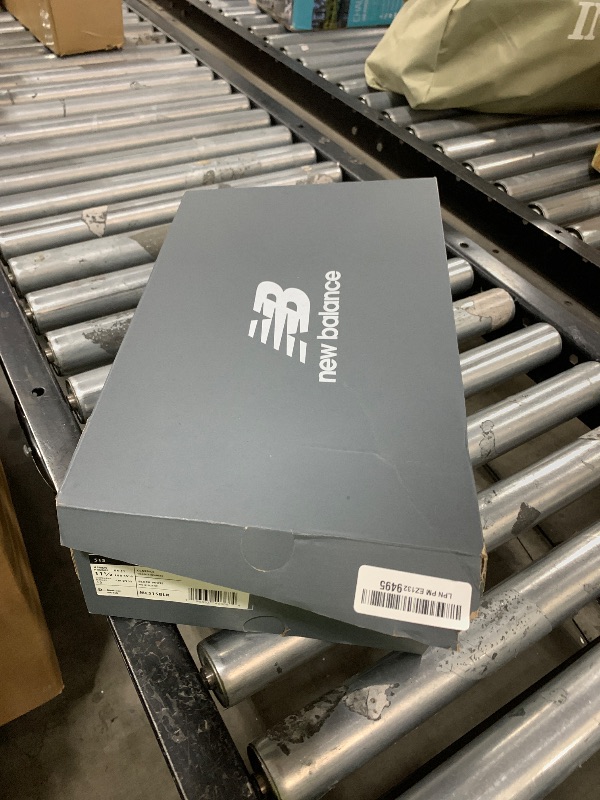 Photo 1 of New Balance Men's 515 V3 Sneaker, Black/White/Aluminum Grey, 11.5