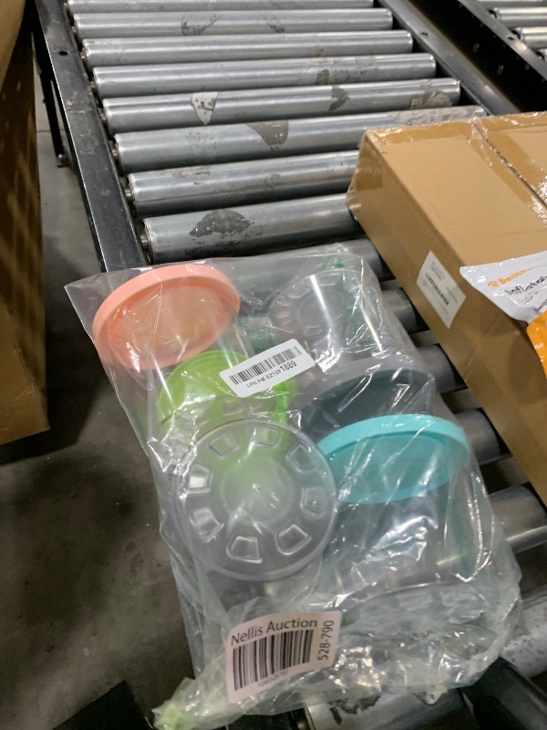 Photo 1 of 4 Pack Creami Pint Containers and Lids for Ninja, Compatible with Ninja NC299 NC300 NC301 Series Creami Maker Machine Accessories, BPA Free & Dishwasher Safe, Assorted Colors