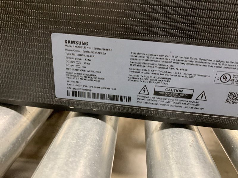 Photo 1 of Samsung 55-Inch Class QLED 4K LS03D The Frame Series Quantum HDR Smart TV w/Dolby Atmos, Art Mode, Anti-Reflection, Customizable Frame, Slim Fit Wall Mount with Alexa Built-in (QN55LS03D, 2024 Model)