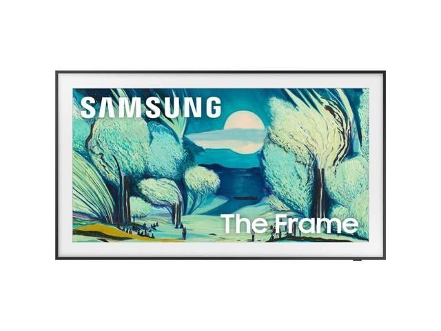 Photo 1 of Samsung 55-Inch Class QLED 4K LS03D The Frame Series Quantum HDR Smart TV w/Dolby Atmos, Art Mode, Anti-Reflection, Customizable Frame, Slim Fit Wall Mount with Alexa Built-in (QN55LS03D, 2024 Model)