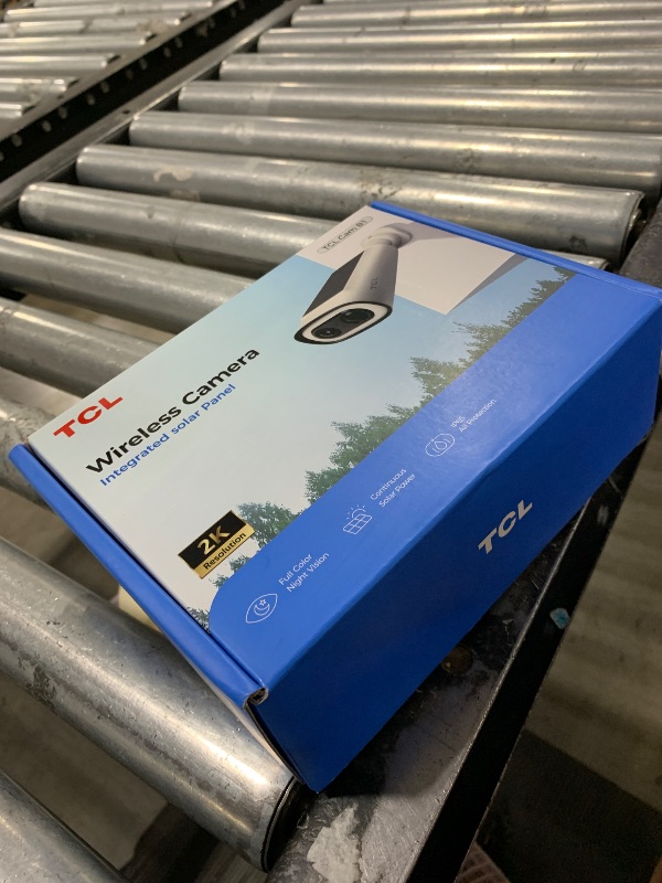 Photo 1 of TCL WIRELESS CAMERAS INTEGRATED SOLAR PANELS 