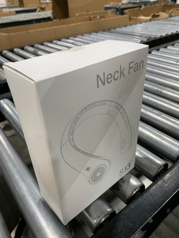 Photo 1 of Neck Fan, Portable Neck Fan with LED Display, 4000mAh, 360° Cooling, 3-Speed Adjustment & Whisper-Quiet Operation, Twistable, Rechargeable, Gift for Women Men, Outdoor Indoor as Travel Essential