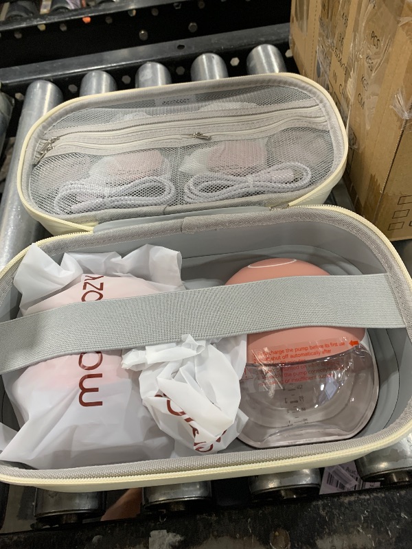 Photo 1 of Momcozy Breast Pump Hands Free Upgraded Mobile Flow | M9, App Discreet Control with Personalized Multi-Modes & 15 Levels, Wearable Breast Pump 24mm, 2 Pack Cozy Red