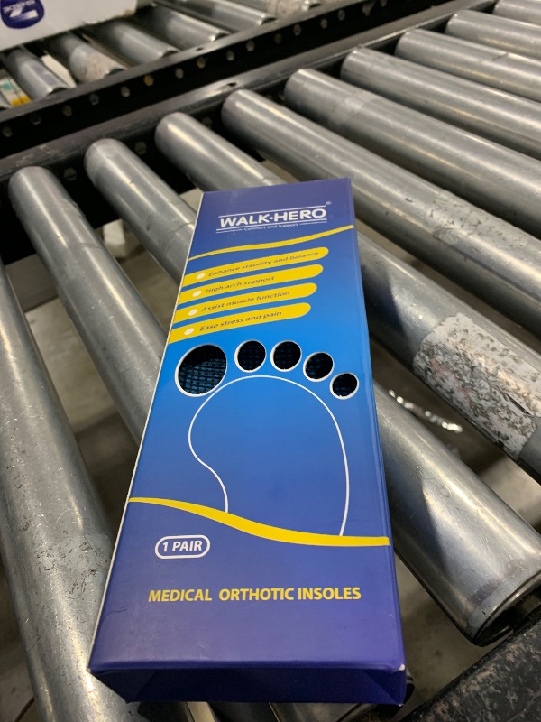 Photo 1 of Inserts Relieve Plantar Fasciitis - Flat Feet Insoles Arch Supports, Orthotic Insoles for Foot Pain Arch Pain Reduce Muscle Fatigue Absorb Shock (Mens 6-6 1/2 | Womens 8-8 1/2)
