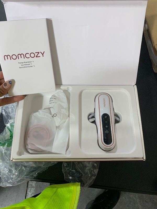 Photo 1 of Momcozy Breast Pump V2 Pro Ultra-Lightweight, Hands-Free & Portable Wearable Pump with Upgraded Integrated DoubleFit Flange, Quiet & Leak-Proof Electric Pump, 3 Modes|9 Levels, 17/19/21/24mm