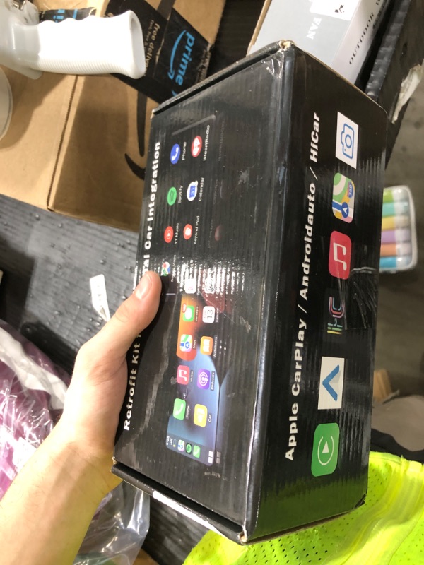 Photo 1 of CARAMCO CarPlay&Android Auto Module Compatible with Infiniti QX50 QX70 G25 G35 G37 EX25 EX30 EX35 EX37 FX35 FX37 FX50 Retrofit Kit Plug&Play Support Original Camera,Bluetooth Audio and Mic