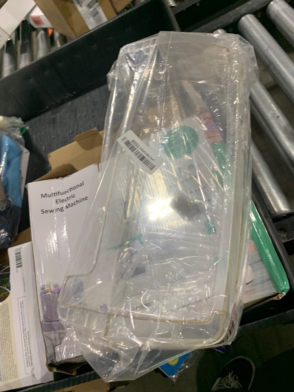 Photo 1 of AMI PARTS WR71X38318 Door Bin Compatible with Ge Refrigerator GSS25IYNZHFS GZS22IYNSHFS Replace WR71X24428 4975917 AP7175677 PS16619590 EAP16619590, Upper