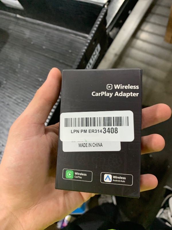 Photo 1 of ILIYAH Wireless Carplay Adapter for iPhone 2025 Upgrate USB/Type C Bluetooth 5.0 Adapters for Car Play&Android Auto Carplay Wireless Adapter 2.4G+5G WiFi Mini Size Auto Connect No Delay