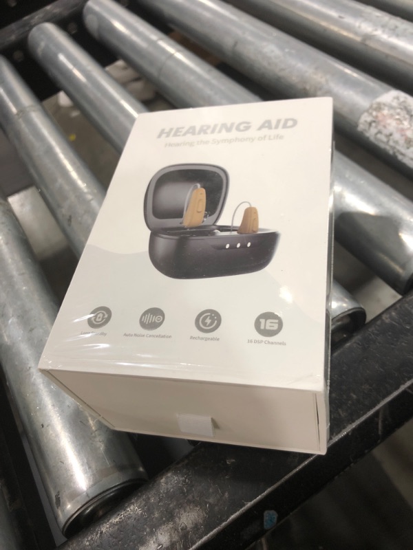 Photo 1 of Hearing Aids for Seniors Rechargeable with Noise Cancelling, Hearing Amplifier with 5 Levels of Volume Adjustmen, Simple to Operate and Hear Clear Sound