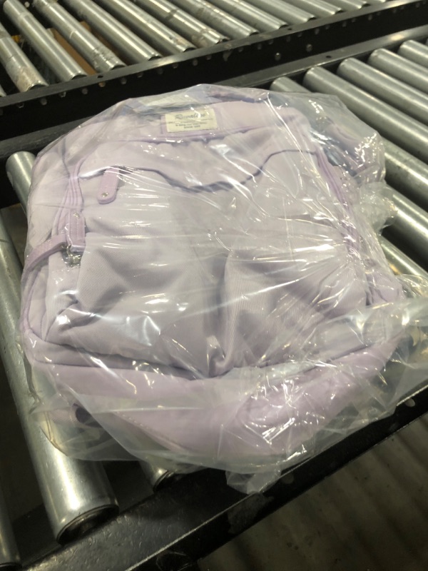 Photo 1 of RUVALINO Diaper Bag Backpack, Multifunction Travel Pack Maternity Baby Changing Bags, Large Capacity, Waterproof, Taro Purple