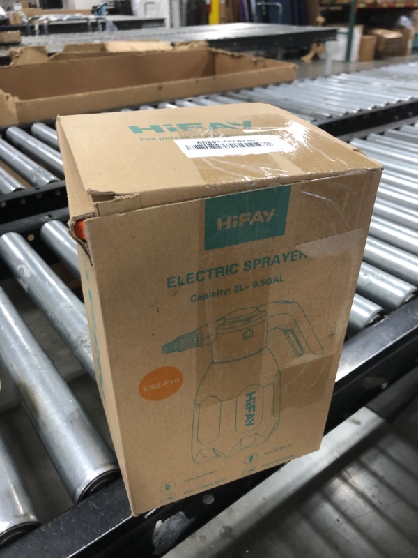 Photo 1 of HIFAY ES2-PRO Electric Spray Bottle 2L/0.5Gallon, Rechargeable Battery Powered Sprayer Spray 60 Bottles On a Single Charge, Automatic Plant Mister?Pump Sprayer,Indoor Watering Can for Plants