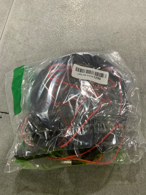 Photo 1 of JIAMQISHI Headset with Microphone for PC Wired Headphones - Type-C Over-Ear 3.5mm Headsets with Noise-Cancelling Microphone for Laptop - Computer Headphones with Mic in-line Control for Home