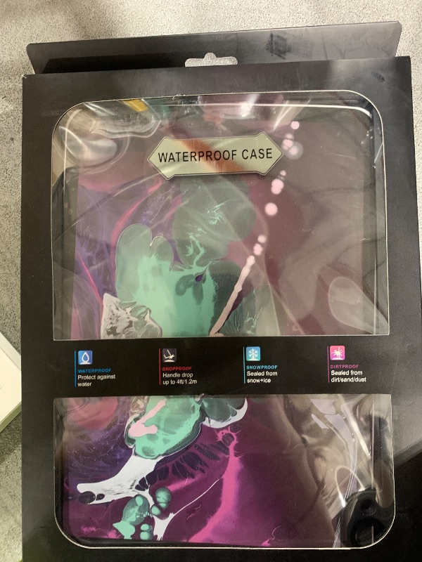 Photo 1 of AICase IPad Pro 11 Inch IP68 Waterproof, 360 Degree Slim Dual Layer Armor Defender Shockproof Protective Case with Kickstand Lanyard
