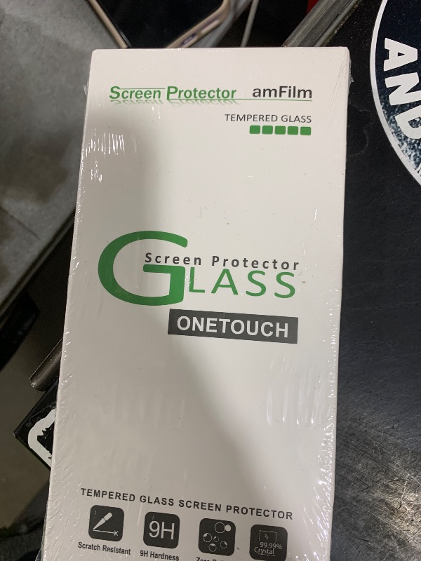 Photo 1 of amFilm Auto-Alignment OneTouch for iPhone 16 Pro Max [6.9''] Screen Protector + Camera Lens Protector, Tempered Glass, 30 seconds Installation, Bubble Free, Case Friendly, Anti-Scratch [2+2 Pack]