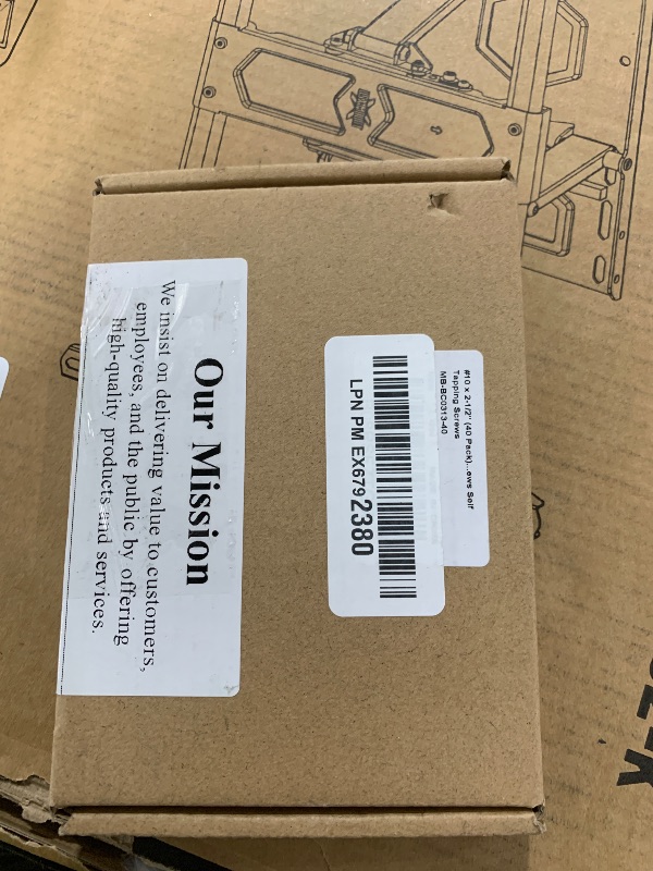 Photo 1 of #10 x 2-1/2" (40 Pack) Stainless Steel Phillips Pan Head Wood Screws, Stainless Steel 304 (18-8), Pan Head Sheet Metal Screws Self Tapping for Wood