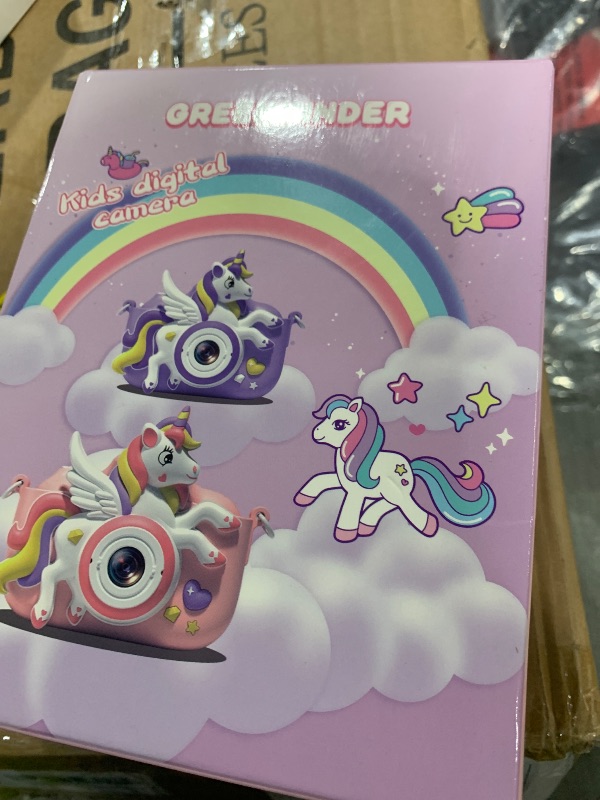 Photo 1 of Kids Camera Toys Digital Camera for Girls Boys, Christmas Birthday Gifts for Kids Age 3-12, Selfie 1080P HD Video Digital Camera for 3 4 5 6 7 8 9 10 Year Old Girls with 32GB TF Card